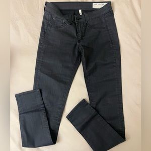 Rag and Bone Legging Jean, Black, Size 26 (runs small)